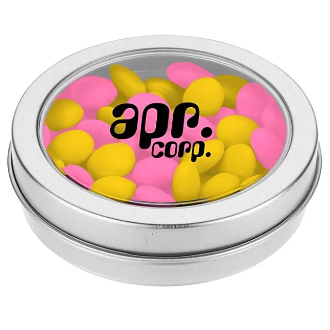 Top View Tin - Chocolate Buttons