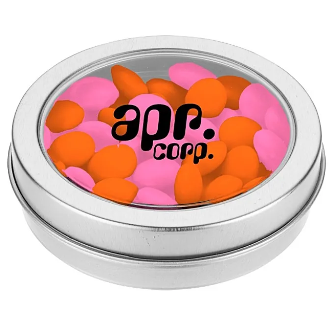 Top View Tin - Chocolate Buttons