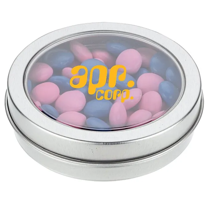 Top View Tin - Chocolate Buttons