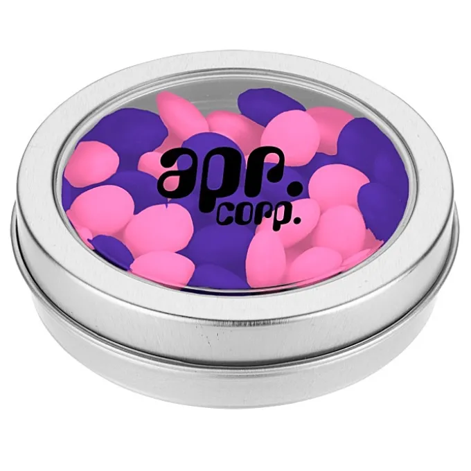 Top View Tin - Chocolate Buttons