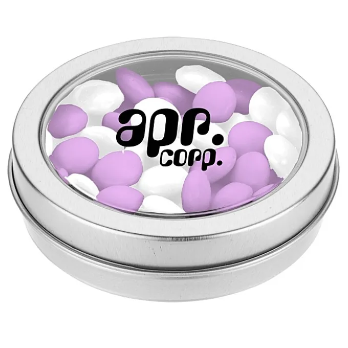 Top View Tin - Chocolate Buttons