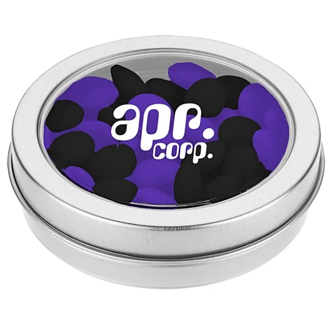 Top View Tin - Chocolate Buttons