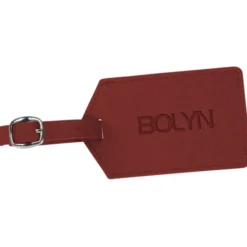 Toscano Leather Luggage Tag