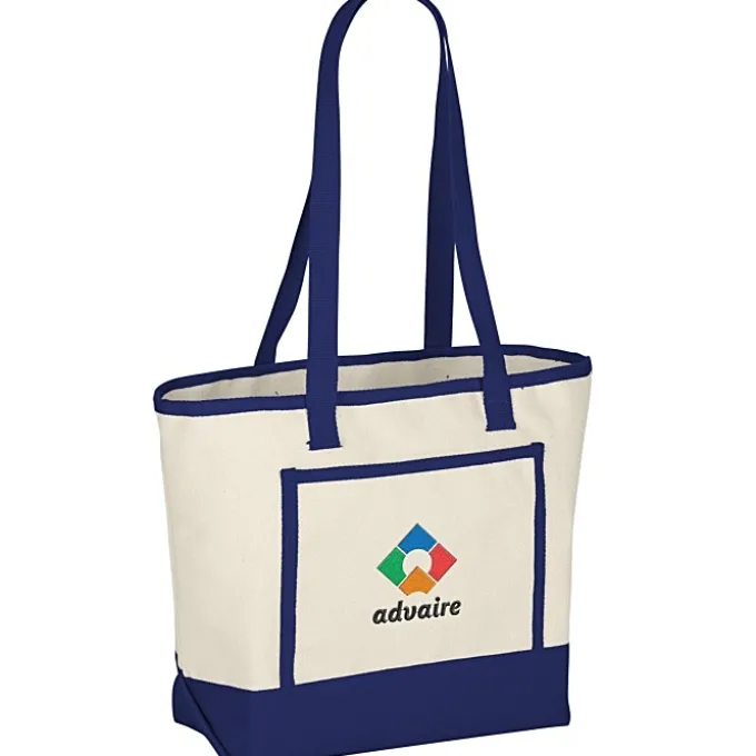 Tote Me Around 18-oz Cotton Tote - Embroidered
