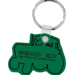 Tractor Soft Keychain - Opaque