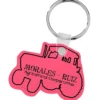 Tractor Soft Keychain - Translucent