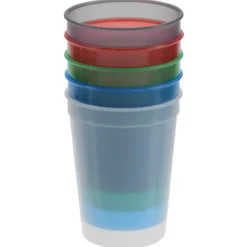 Translucent Stadium Cup with Measurements - 12 oz