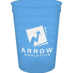 Translucent Stadium Cup with Measurements - 12 oz