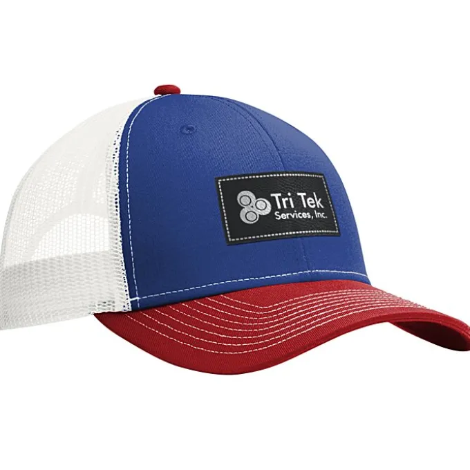 Transporter Snapback Meshback Cap - Laser Engraved Patch