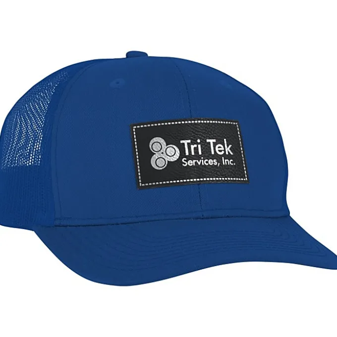 Transporter Snapback Meshback Cap - Laser Engraved Patch