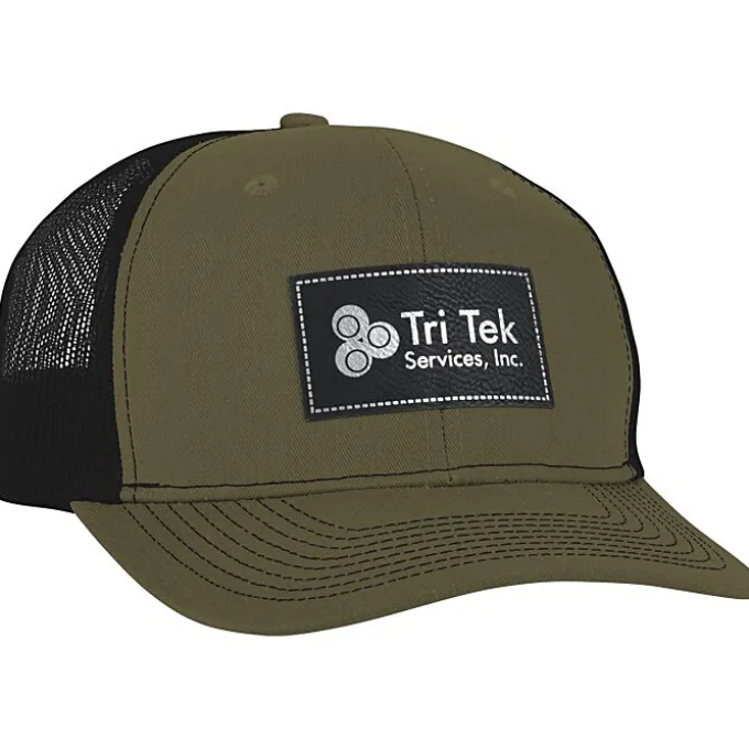 Transporter Snapback Meshback Cap - Laser Engraved Patch