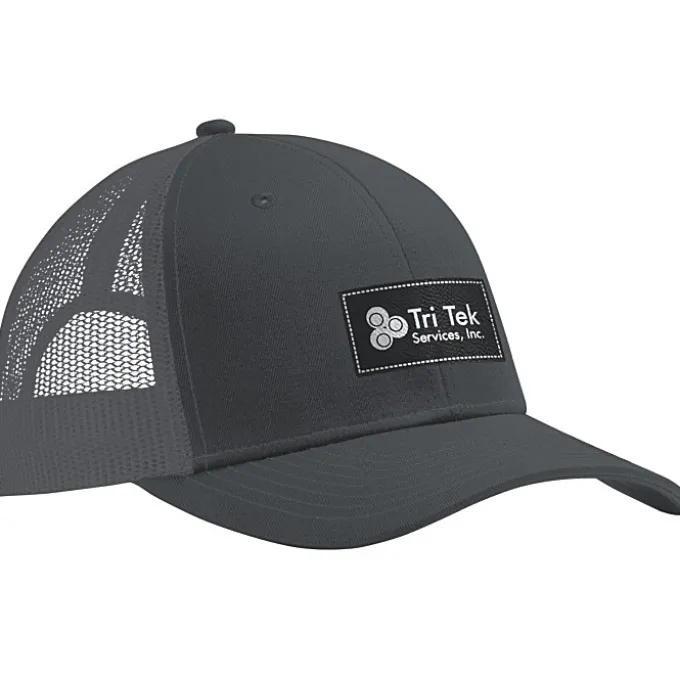 Transporter Snapback Meshback Cap - Laser Engraved Patch - 24 hr