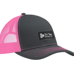 Transporter Snapback Meshback Cap - Laser Engraved Patch - 24 hr