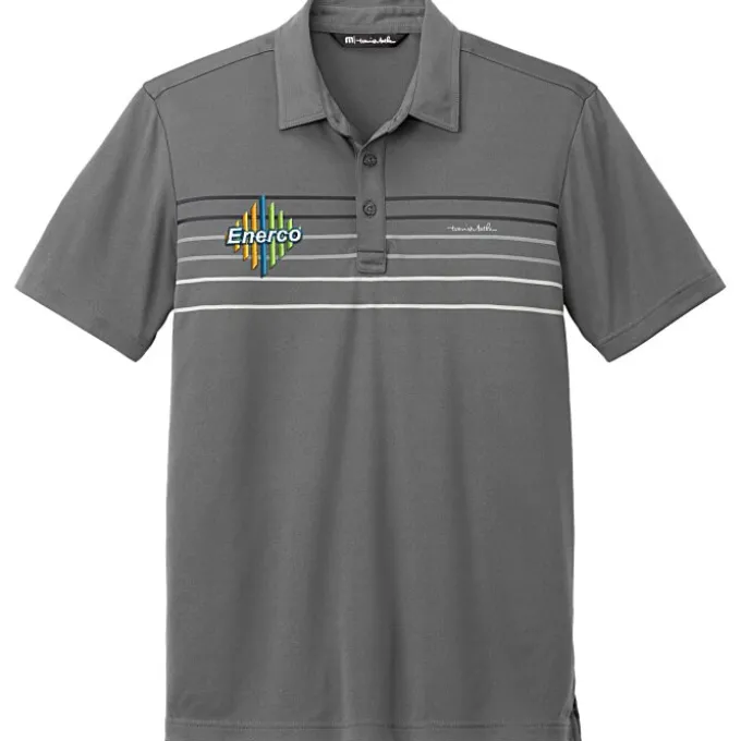 TravisMathew Performance Chest Stripe Polo