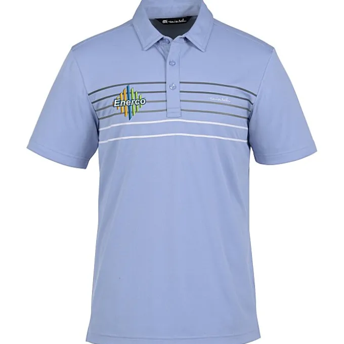 TravisMathew Performance Chest Stripe Polo