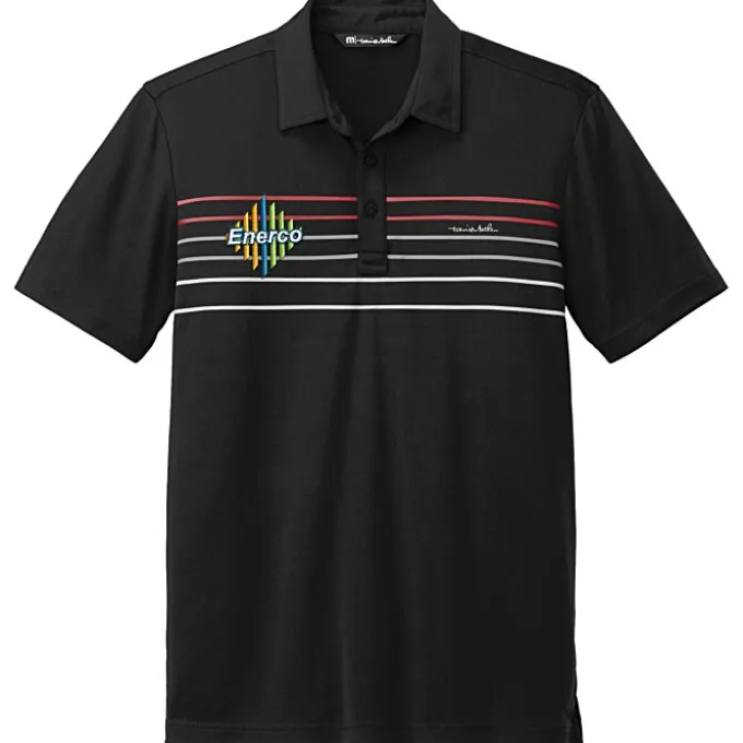 TravisMathew Performance Chest Stripe Polo