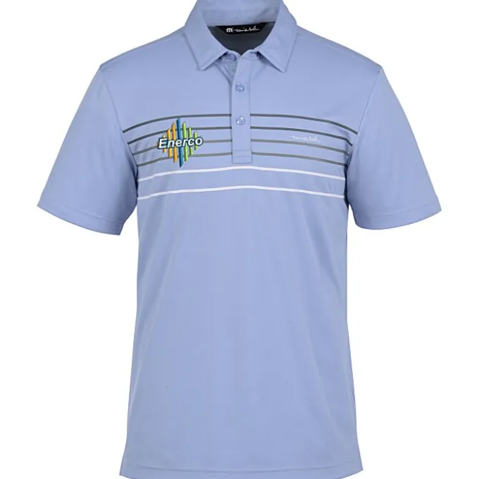 TravisMathew Performance Chest Stripe Polo