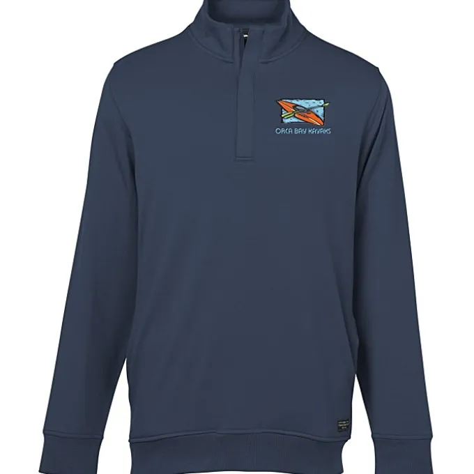 TravisMathew 1/4-Zip Fleece Pullover