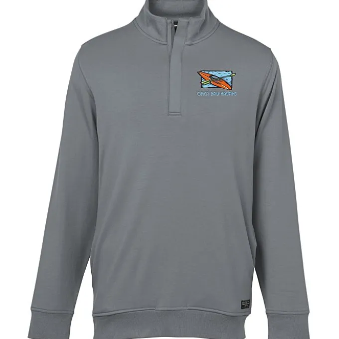 TravisMathew 1/4-Zip Fleece Pullover