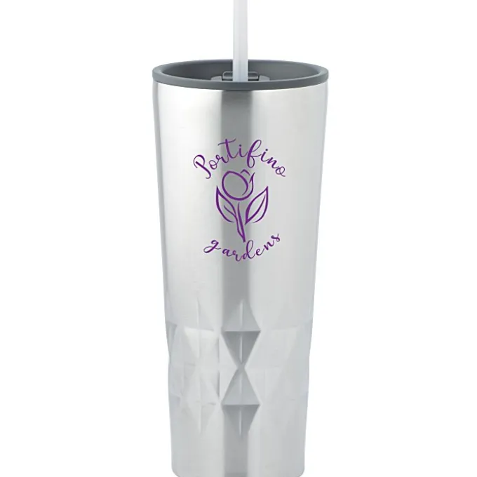 Triad Vacuum Tumbler with Straw - 21 oz.