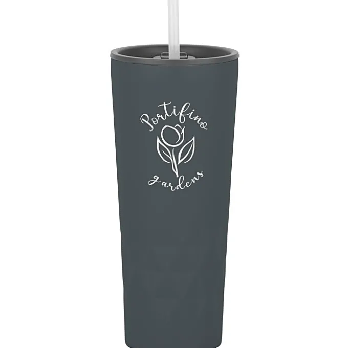 Triad Vacuum Tumbler with Straw - 21 oz.