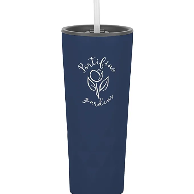 Triad Vacuum Tumbler with Straw - 21 oz.