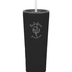 Triad Vacuum Tumbler with Straw - 21 oz. - Laser Engraved