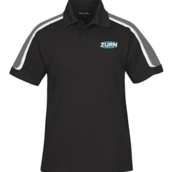 Tricolor Shoulder Accent Performance Polo - Men's