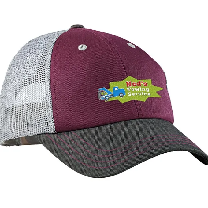 Tri-Color Trucker Cap - 24 hr