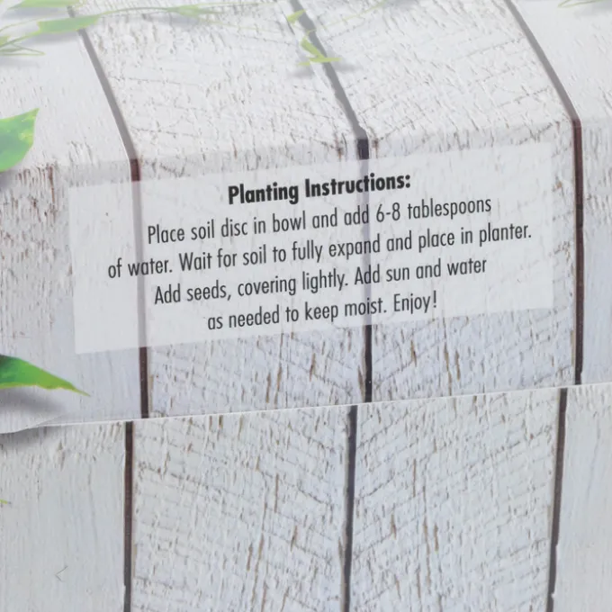 Triple Planter Grow Kit - Flowers