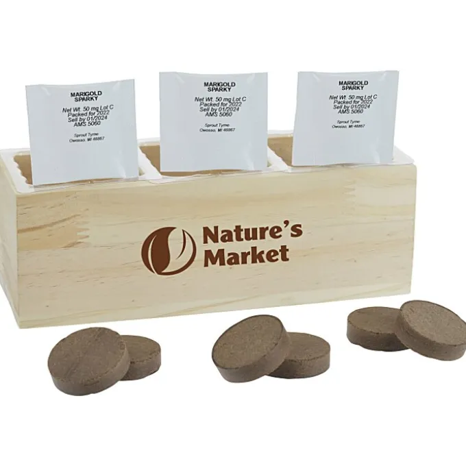 Triple Planter Grow Kit - Flowers