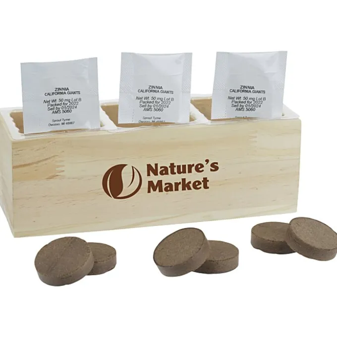 Triple Planter Grow Kit - Flowers