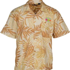 Tropical Print Camp Shirt