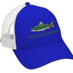 Trucker Mesh Back Cap with Face Mask Buttons