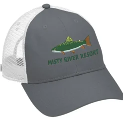 Trucker Mesh Back Cap with Face Mask Buttons