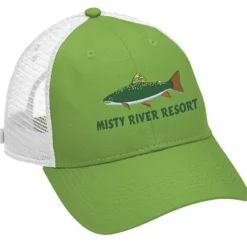 Trucker Mesh Back Cap with Face Mask Buttons