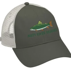 Trucker Mesh Back Cap with Face Mask Buttons