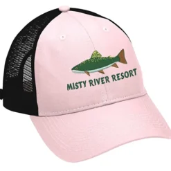 Trucker Mesh Back Cap with Face Mask Buttons