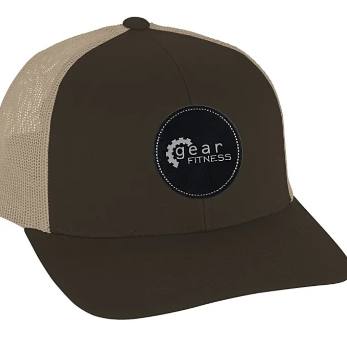 Trucker Snapback Cap - Laser Engraved Patch