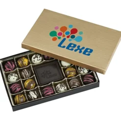 Truffles & Chocolate Bar - 20-Pieces - Full Color