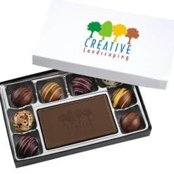 Truffles & Chocolate Bar - 8-Pieces - Full Color