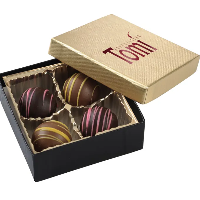 Truffles - 4-Pieces - Gold Box