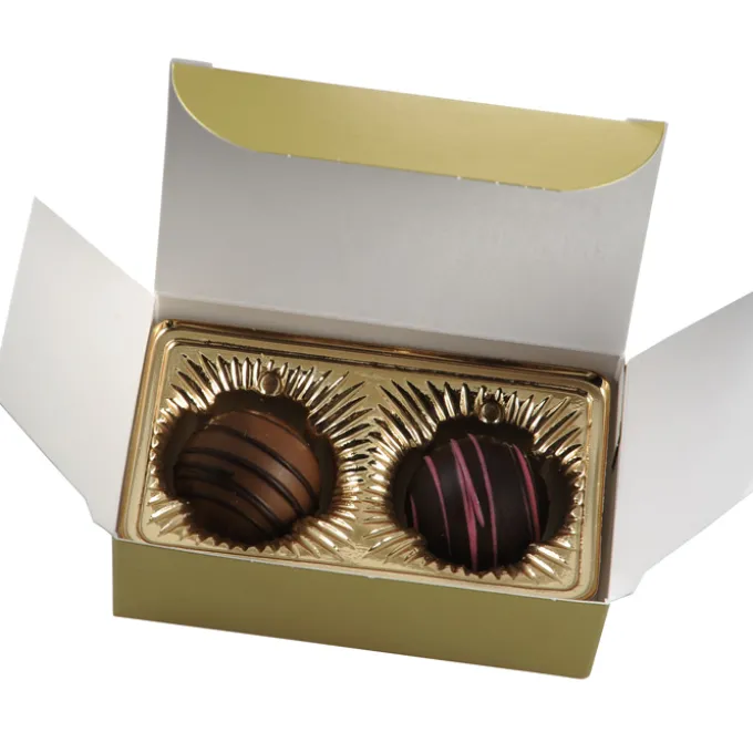 Truffles - 2-Pieces - Gold Box