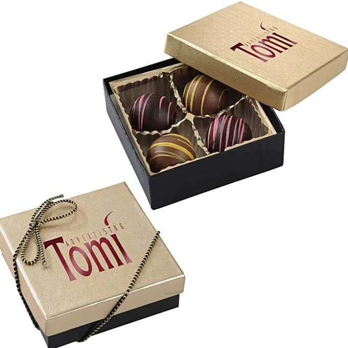 Truffles - 4-Pieces - Gold Box - 24 hr