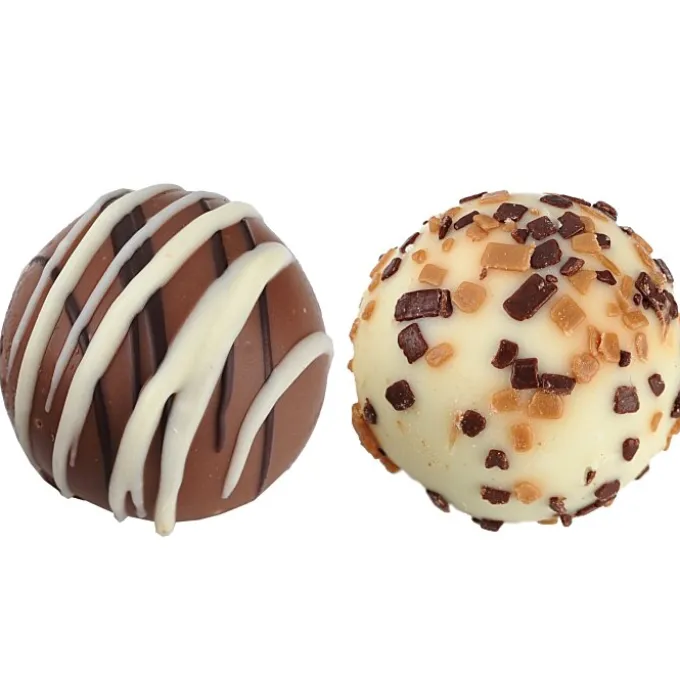 Truffles - 4-Pieces - Silver Box