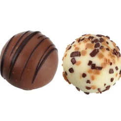 Truffles - 4-Pieces - Silver Box