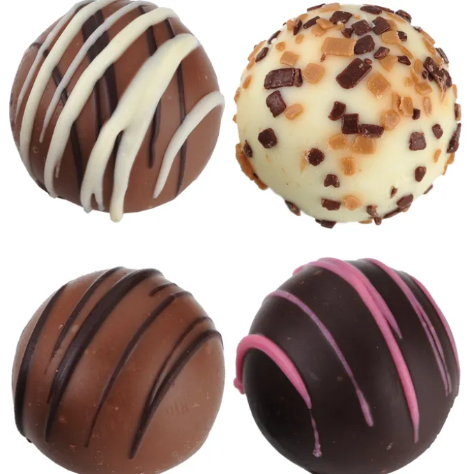 Truffles - 12-Pieces - Silver Box