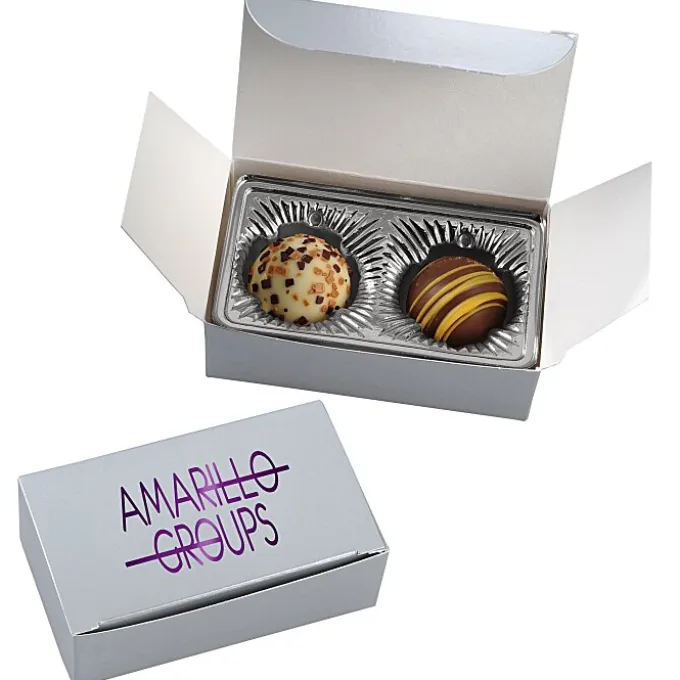 Truffles - 2-Pieces - Silver Box - 24 hr