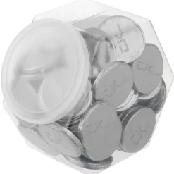 Tub of Chocolate Coins - 85-Piece