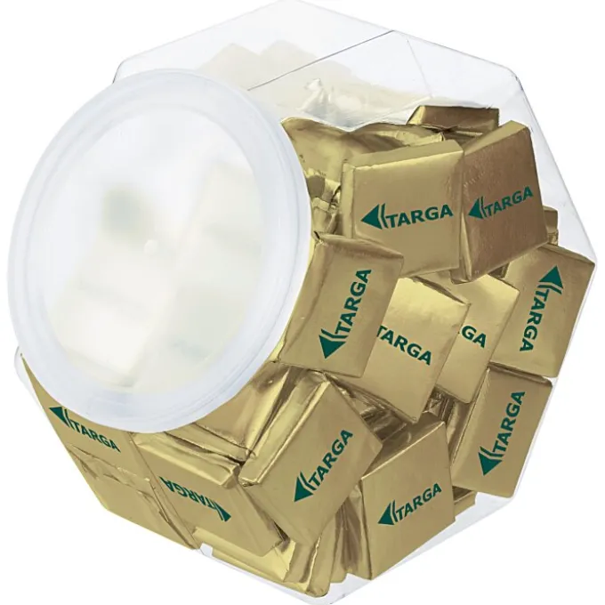 Tub of Chocolate Squares - 90-Piece